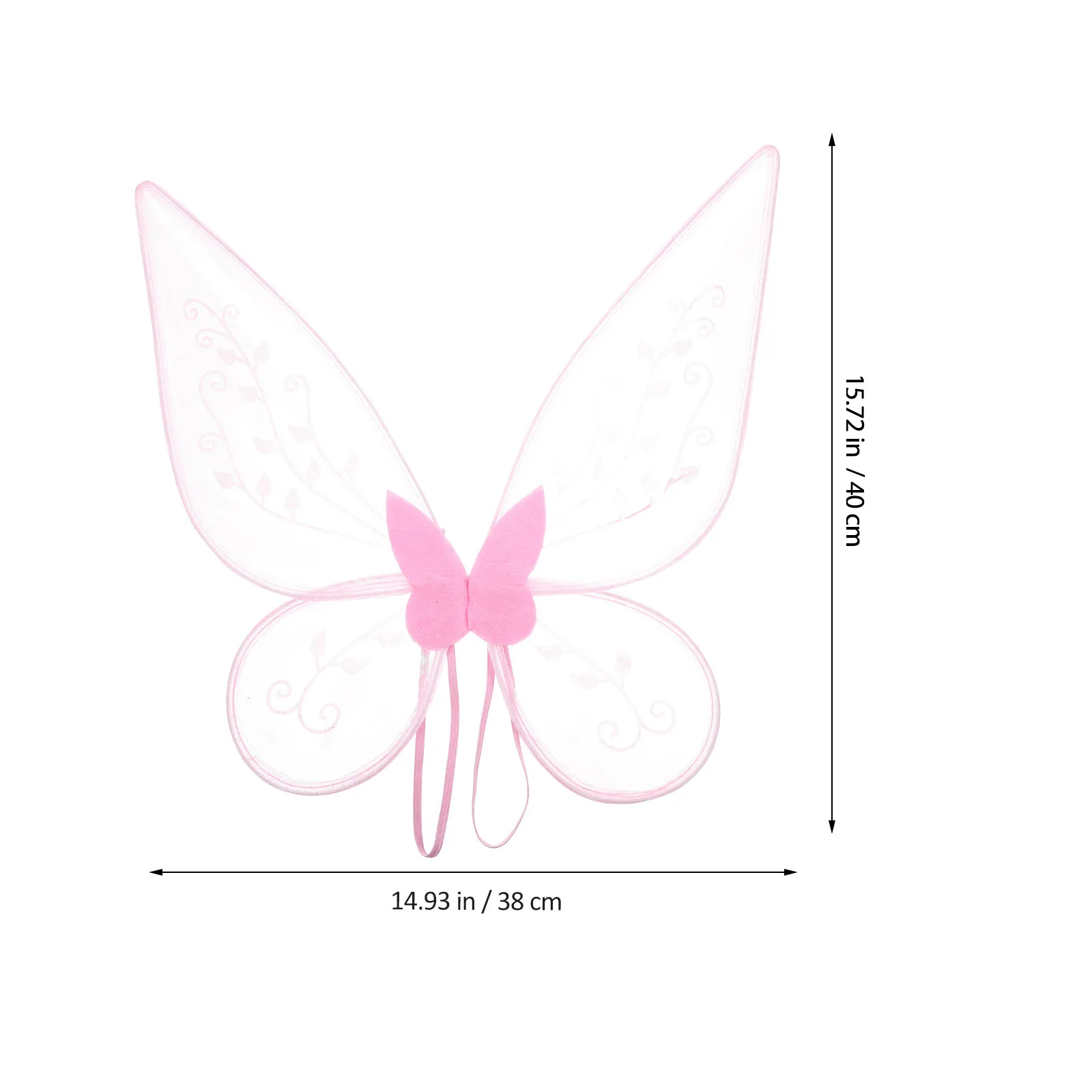 Conjunto de asas de elfo, adereço de fada para meninas, fantasia aldult, flor, faixa de cabeça, fotografia, malha de borboleta para meninas, maquiagem