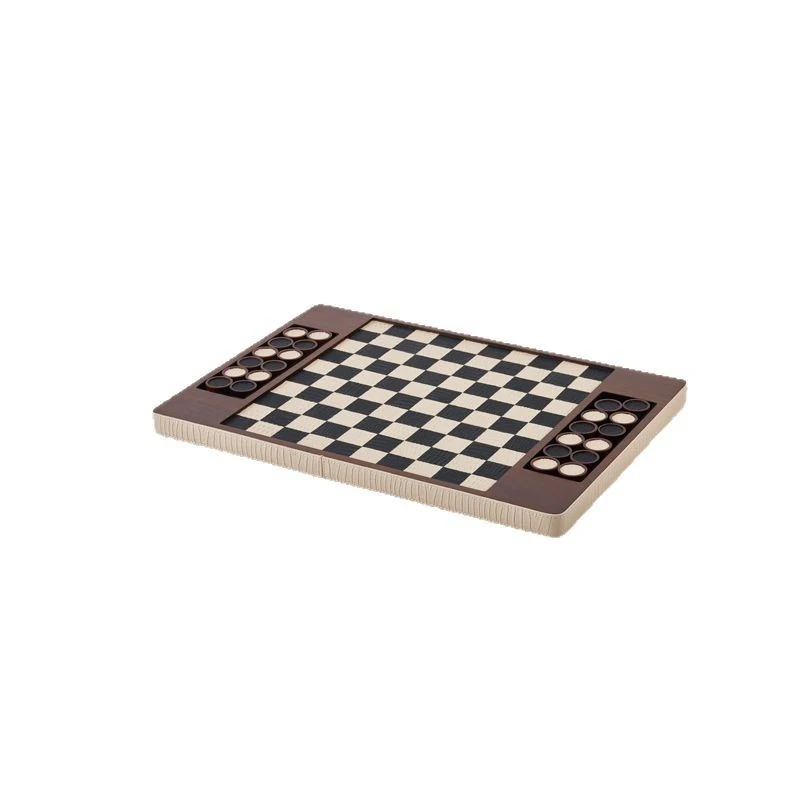 Simple wooden chess board ornaments, model hotel desktop accessories