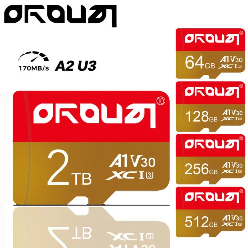 1TB 2TB Memory Card 128GB EVO Plus Flash SD Card 256GB 512GB Class 10 UHS-I High Speed Micro TF Card For Phone Tablet