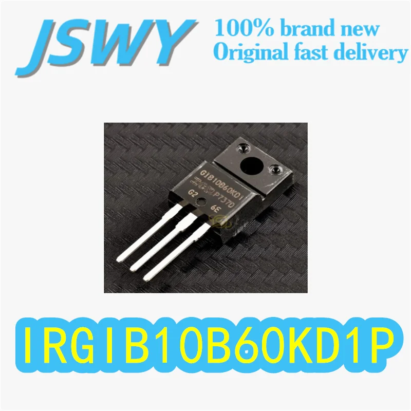 

(10/50 pieces) IRGIB10B60KD1P Original Silk-Screen GIB10B60KD1 Package TO-220-3 Ultra-Fast Soft Recovery Diode Electronics