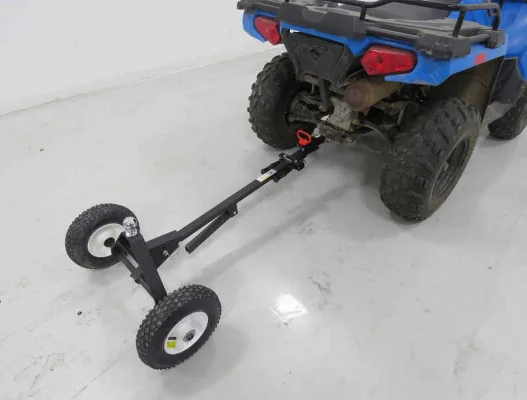 درب الثقيلة 4 عجلات مقطورة فضية سحب دوللي 800 جنيه الحمولة قابل للتعديل توزيع الوزن ATV UTV r جاك أجزاء
