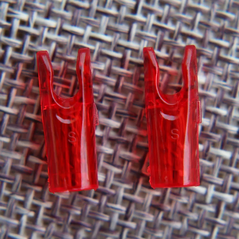 50 stücke Pfeil Pin 1 Pin 2 Nocken Größe L Und Größe S Für ID 4,2mm ID 6,2mm Carbon Pfeil Welle bogenschießen Zubehör DIY Pfeil – Detail 5