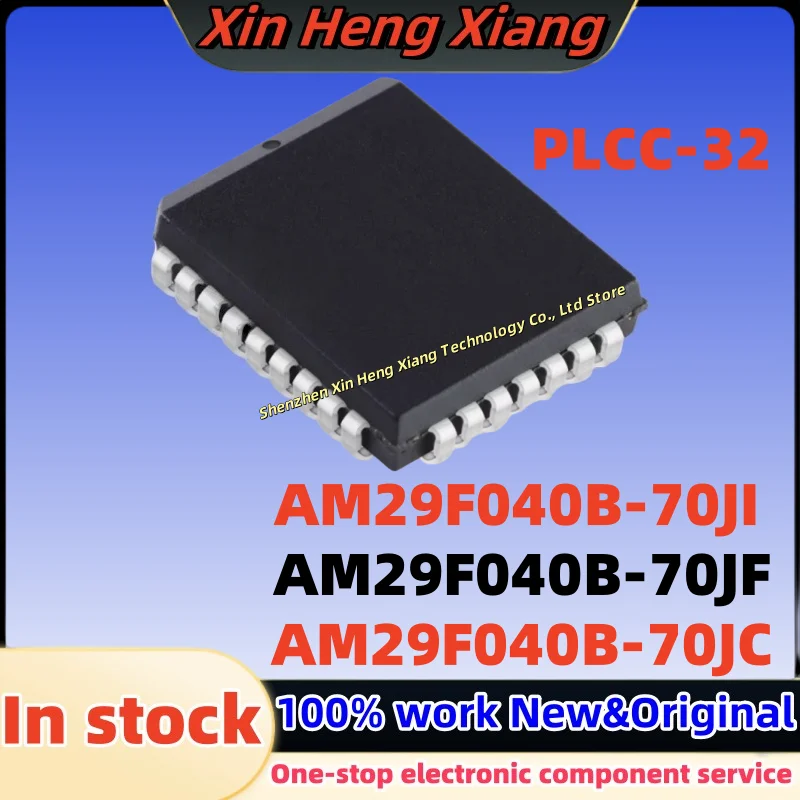 

(5pcs)AM29F040B-70JF AM29F040B-70JI AM29F040B-70JC AM29F040B PLCC-32