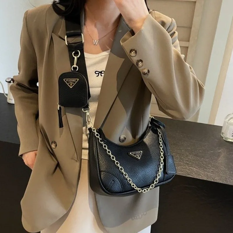 

Модная вместительная сумка-тоут класса люкс для женщин, элегантная кожаная сумка для подгузников, стильная сумка через плечо