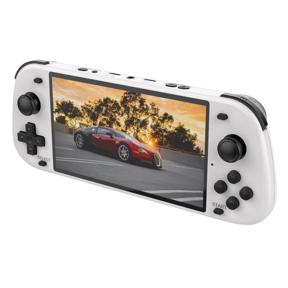 Nieuwe R50S Retro Handheld Game Console 5.1 Inch Groot Scherm Linux Systeem 854*480 4200mAh Video Gaming speler Jongen Geschenken