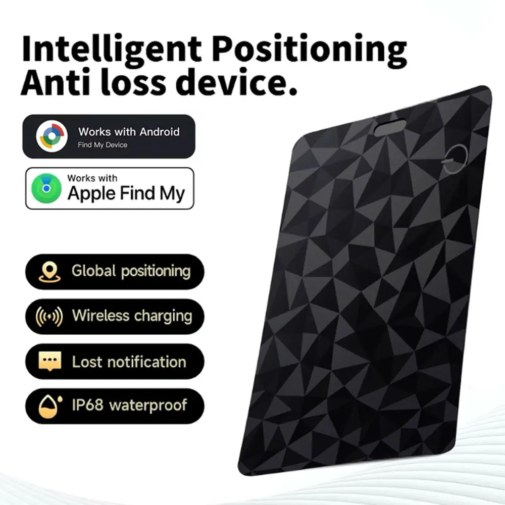 

Tideboom Tracker Tags for Android or Ios Dual System Airtag Bluetooth Smart Tag Compatible Ios Find My or Google Find Hub Item