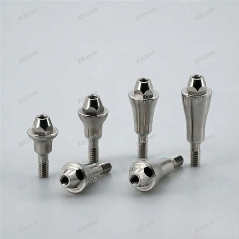 10Pcs Multi-unit Straight  Abutment Compatible With BB Implant System Dental Lab Restoration Accessories