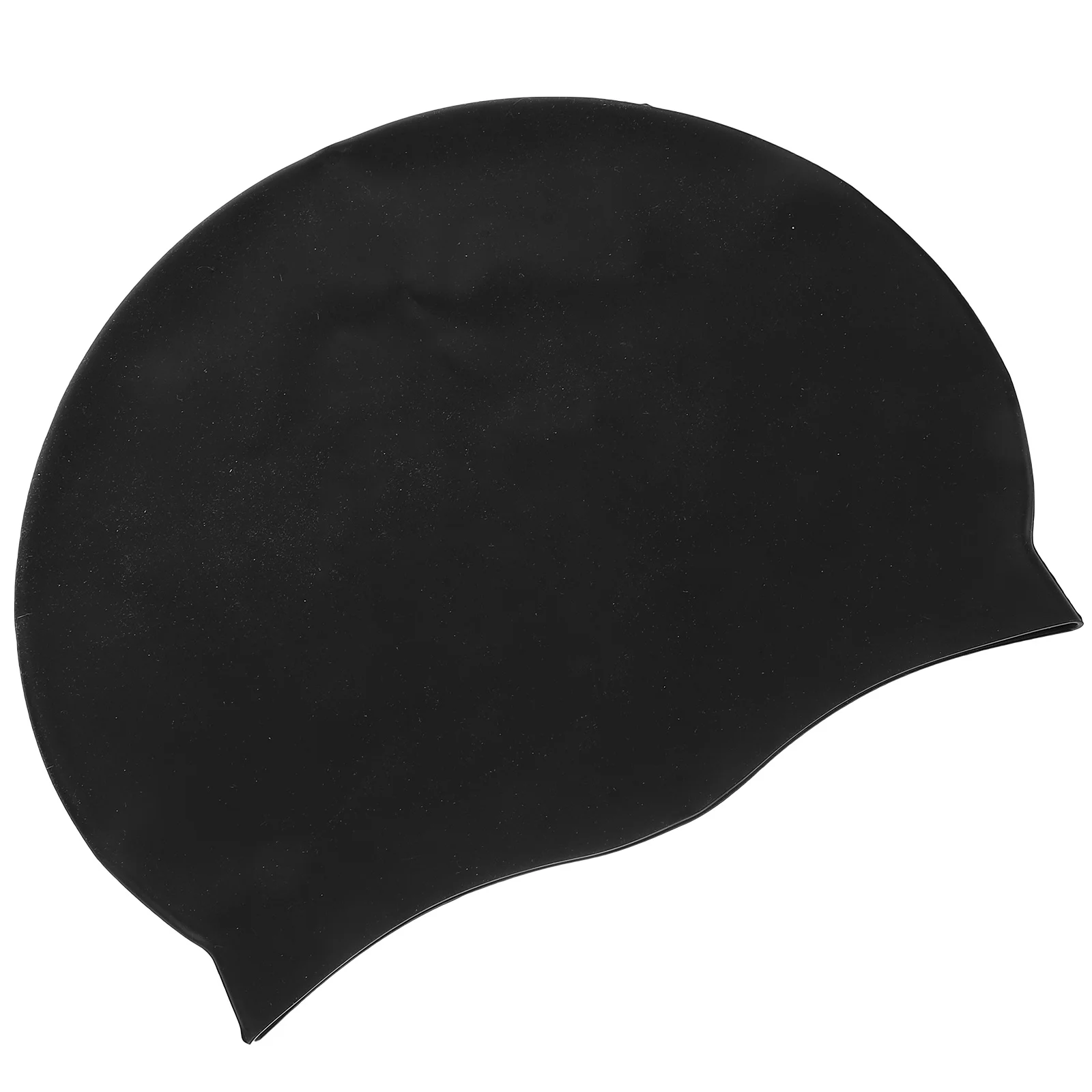 Easy to Take off Swim Cap Silicone Swimming Sports Chlorine-resistant Rubber Accessory Elastic Hat Waterproof Caps Put