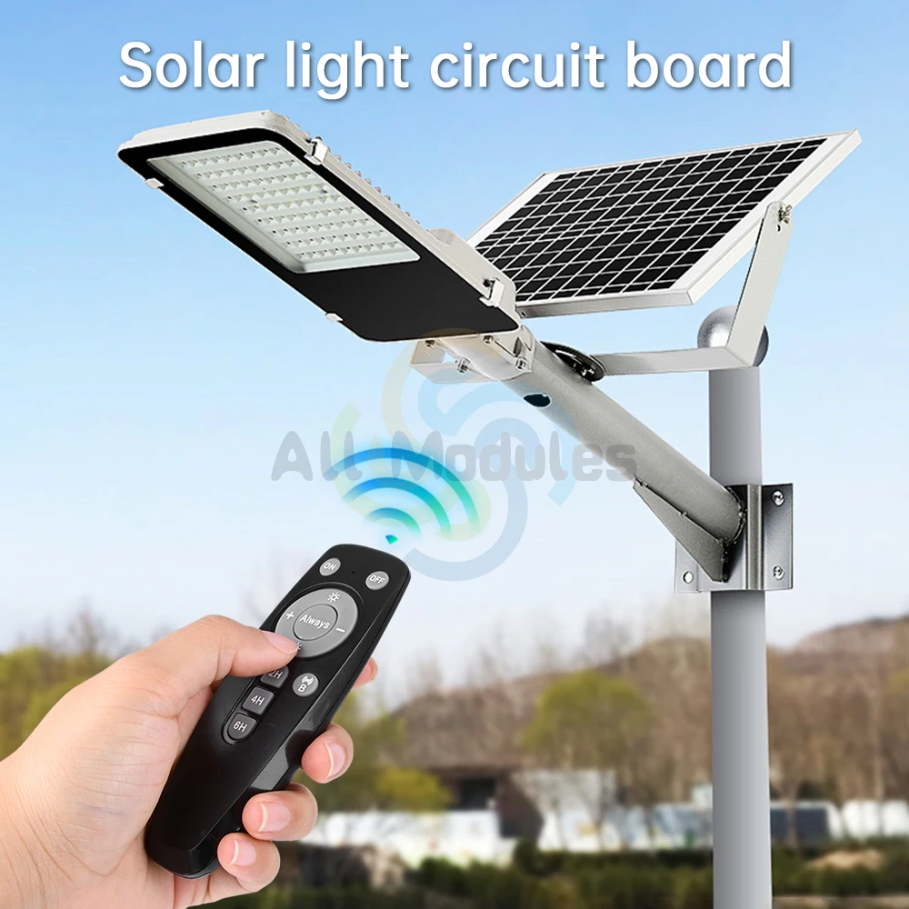 High Power 3.2V3.7V Remote Control Radar Human Body Sensor Solar Light Circuit Board Solar Street Light Driver Board 40W