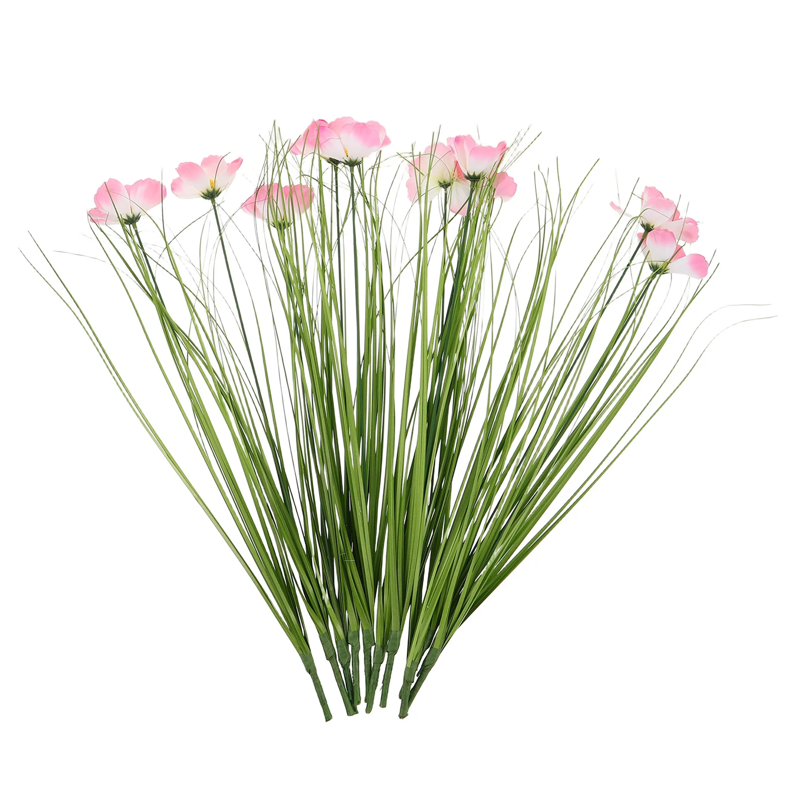 

10Pcs Artificial Onion Grass 50cm Tall Faux Shrubs Plant Realistic Greenery Stems for Indoor Outdoor Decor Faux Grass Plant