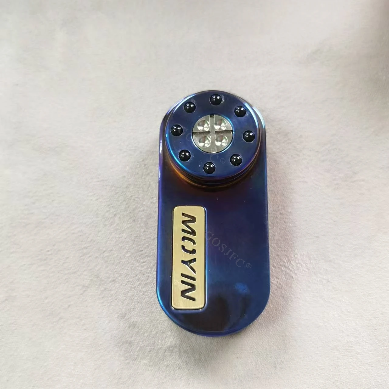 ZD EDC Mechanical segment Tuning Fork Antistress Push Slider Mechanical Metal Stress Relief Toys - Image 6