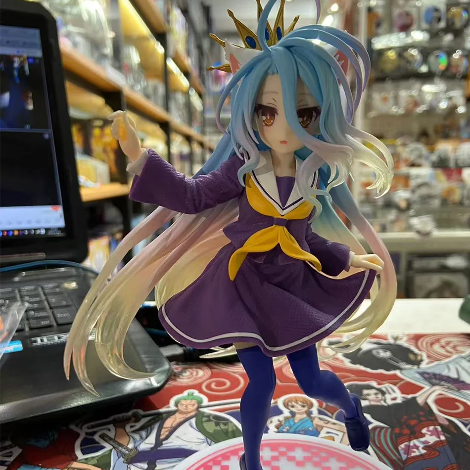 18 cm weiße Anime-Figur, PVC-Action-Modell, Ornament, Sammlerspielzeug, Geschenk