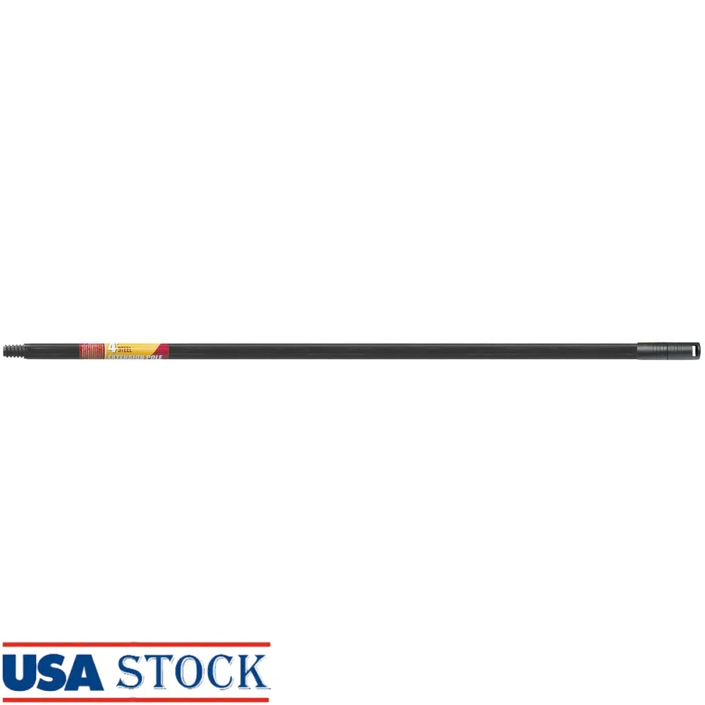 

4-футовый стальной удлинитель, сверхпрочный резьбовой наконечник, прочный инструмент, малярные ролики, метлы и различные насадки