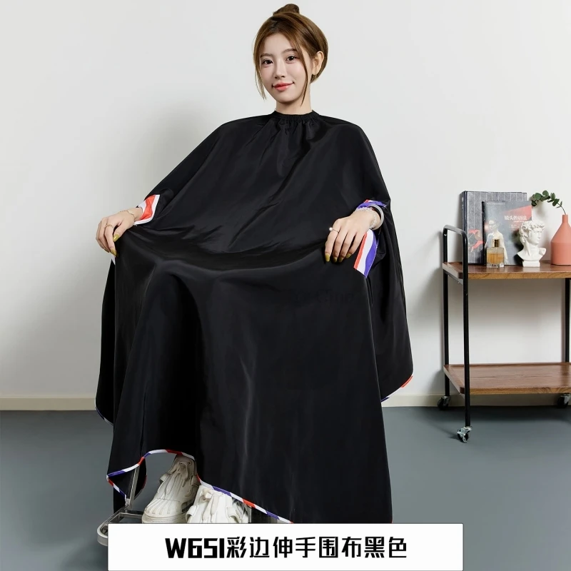 Haircut Wrap Cloth Fashion Print Hair Cutting Cape Hairsalon Hairdressing Cloaks Barbershop Hairdresser Apron Barber Style Shawl