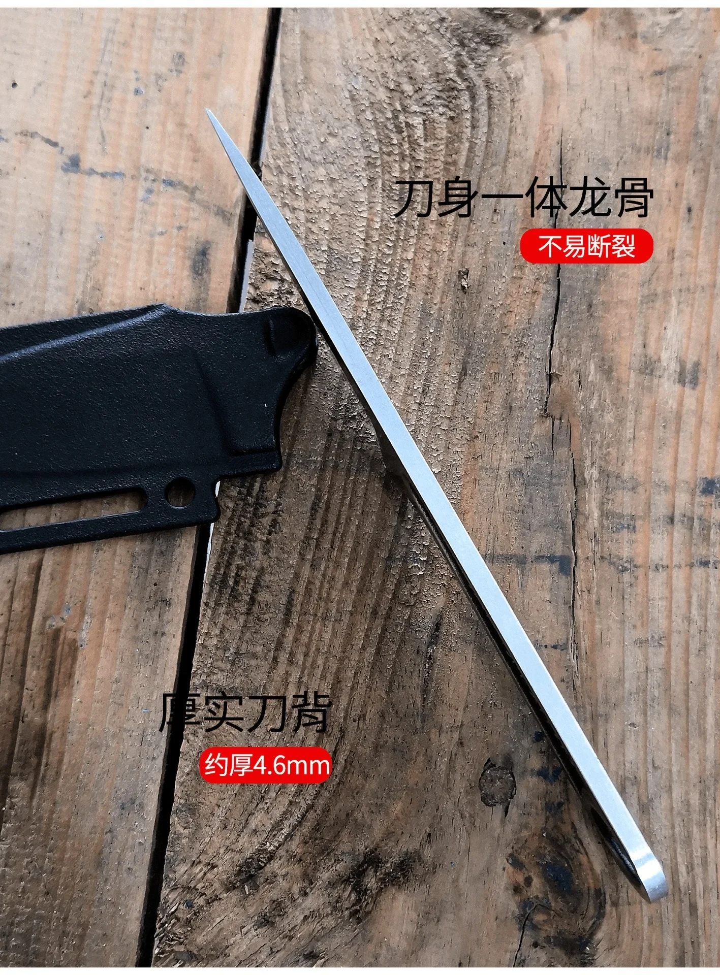 Couteau à lame fixe de survie chaude 1119 avec gaine, outils de Camping, couteau de poche tactique, couteau d'extérieur polyvalent de haute dureté