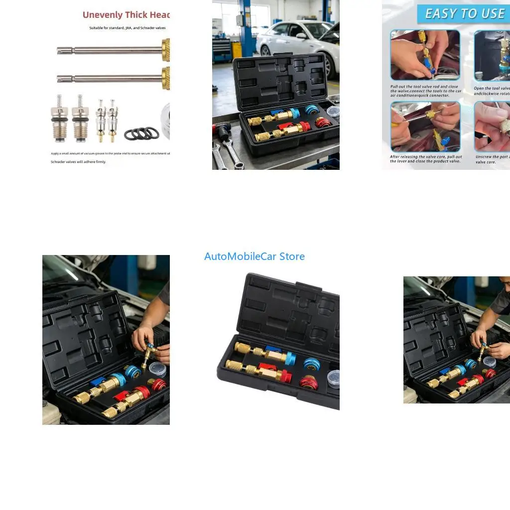 G8TE Manual Metal Service Set for Vehicle Air-Conditioning Work