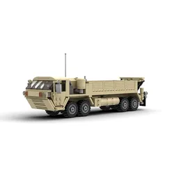 New Military Vehicle Series Oshkosh HEMTT MOC Large Trucks Building Blocks Assembly Model Bricks Display Creative Children Toys