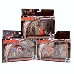 Hasbro Marvel Avengers Age of Ultron Captain America Black Widow Iron Man Nick Fury Hawkeye Falcon Model Anime Figures Collect