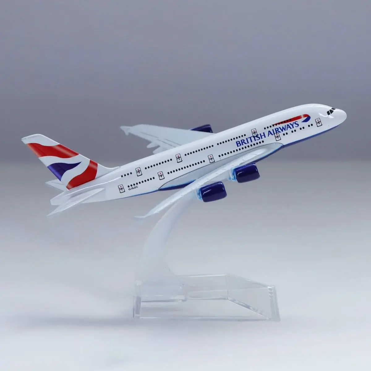 

16 см британская модель самолета A380, литая под давлением металлическая модель самолета, комплект с подставкой для самолета, авиационный подарок или настольная коллекция