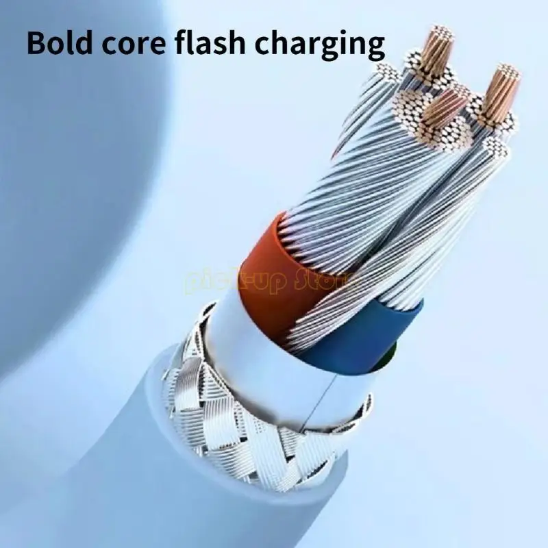 

Q5WA Silicone 60W Quick USB C Type C Charging Cable 480Mbps Rapid Data Cord