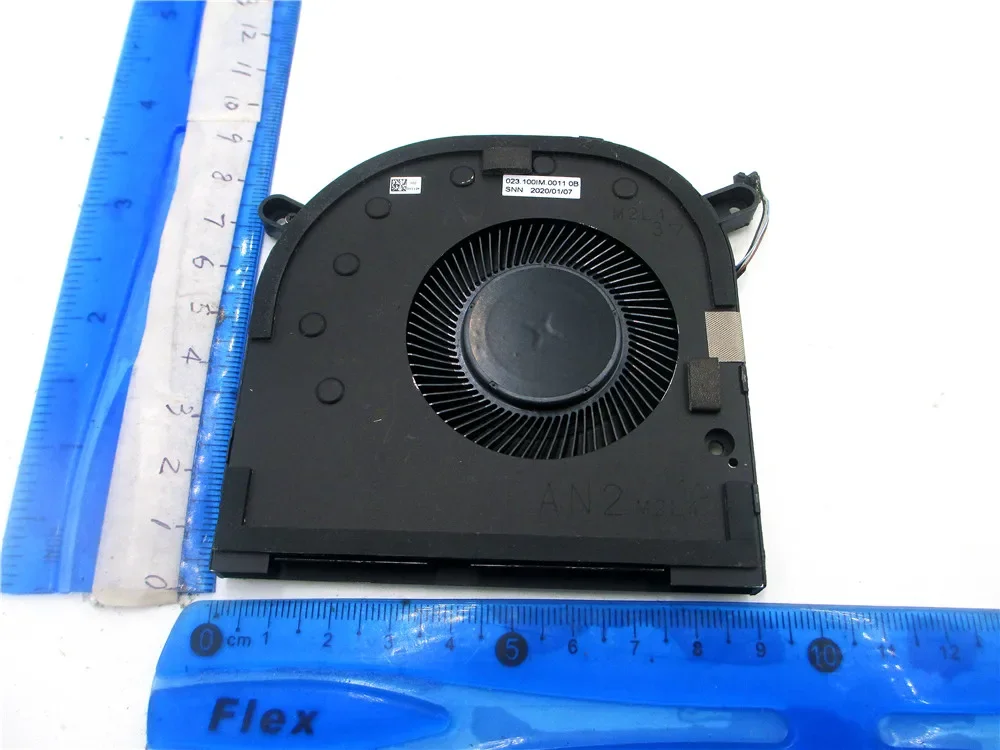 Ventilador de precisión para DELL XPS 17, 9700, 9710, 9720, 0MXF81, 0P2FY9, 023.100IM.0011, XXV2K, EG50050S1-CG20-S9A