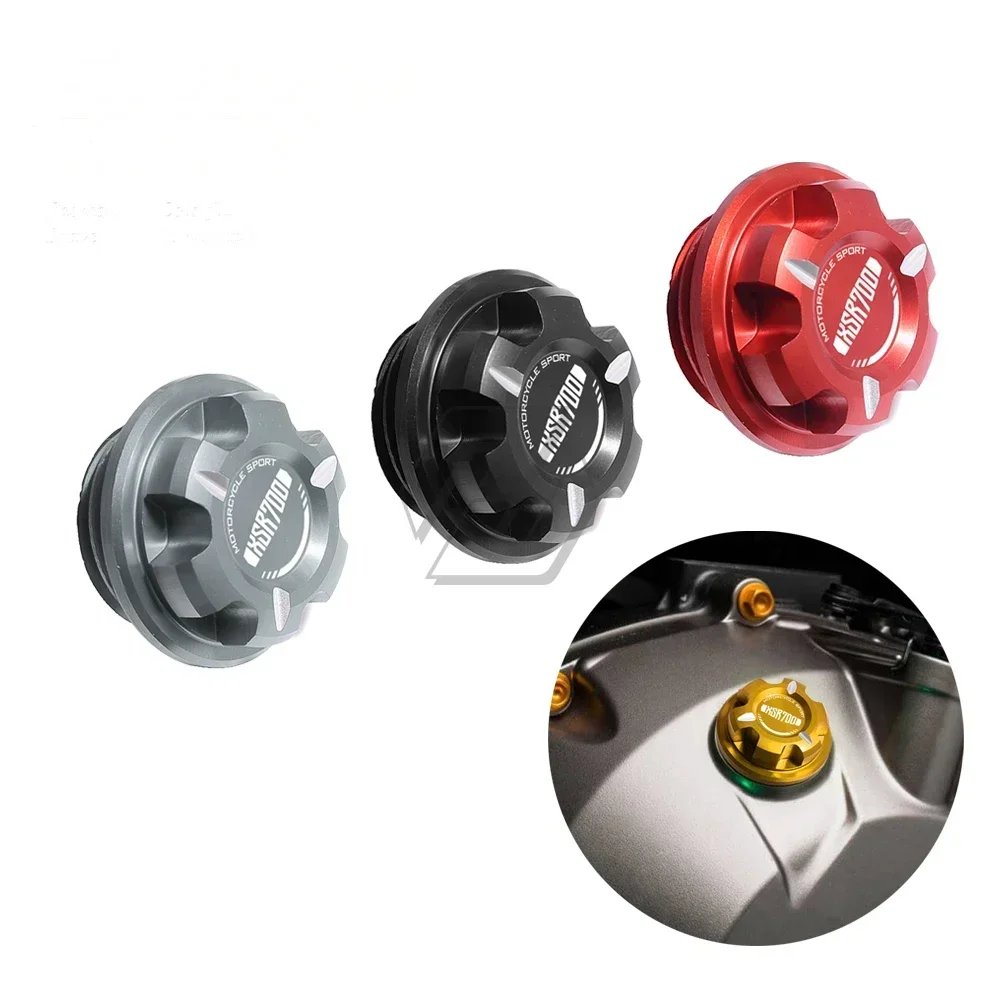 Tapa de aceite de motor de motocicleta, cubierta de llenado de tornillo para Yamaha XSR700 XSR 700 2016-2021