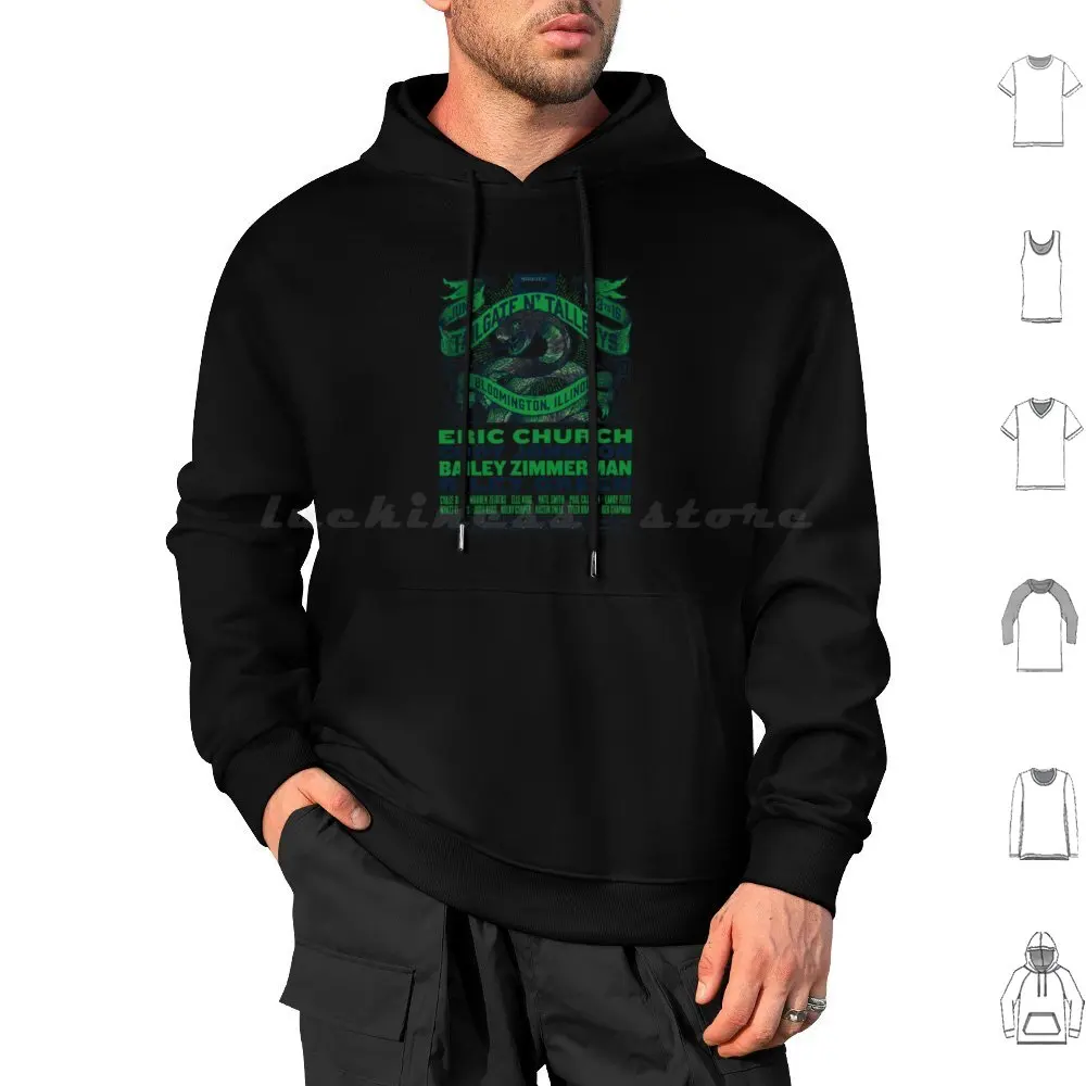 Merch Band 2024 7 Hoodies Long Sleeve Festival Fashion Tour Band Music Pop Musician Lyric Tailgate N Tallboys 2024