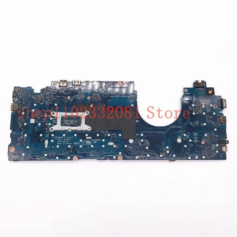 Mainboard CN-02N9PD 02N9PD 2N9PD For Dell 5590 Laptop Motherboard LA-F411P With SR3L9 I5-8350U CPU 100% Full Tested Working Well