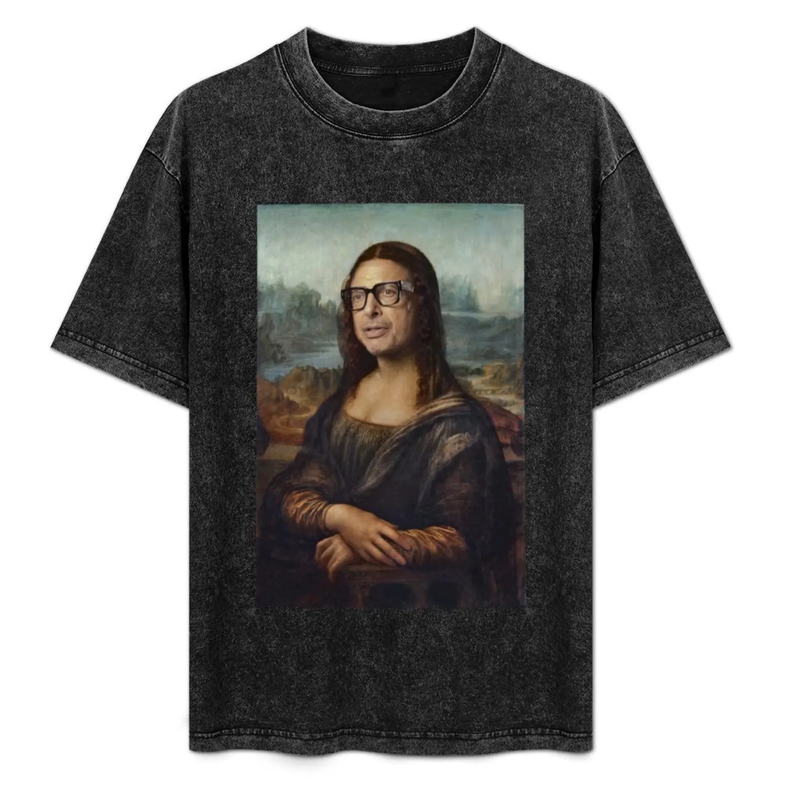 Mona Goldblum - Oil Painting T-Shirt graphic t shirts cute clothes cotton graphic tees mens designer clothes