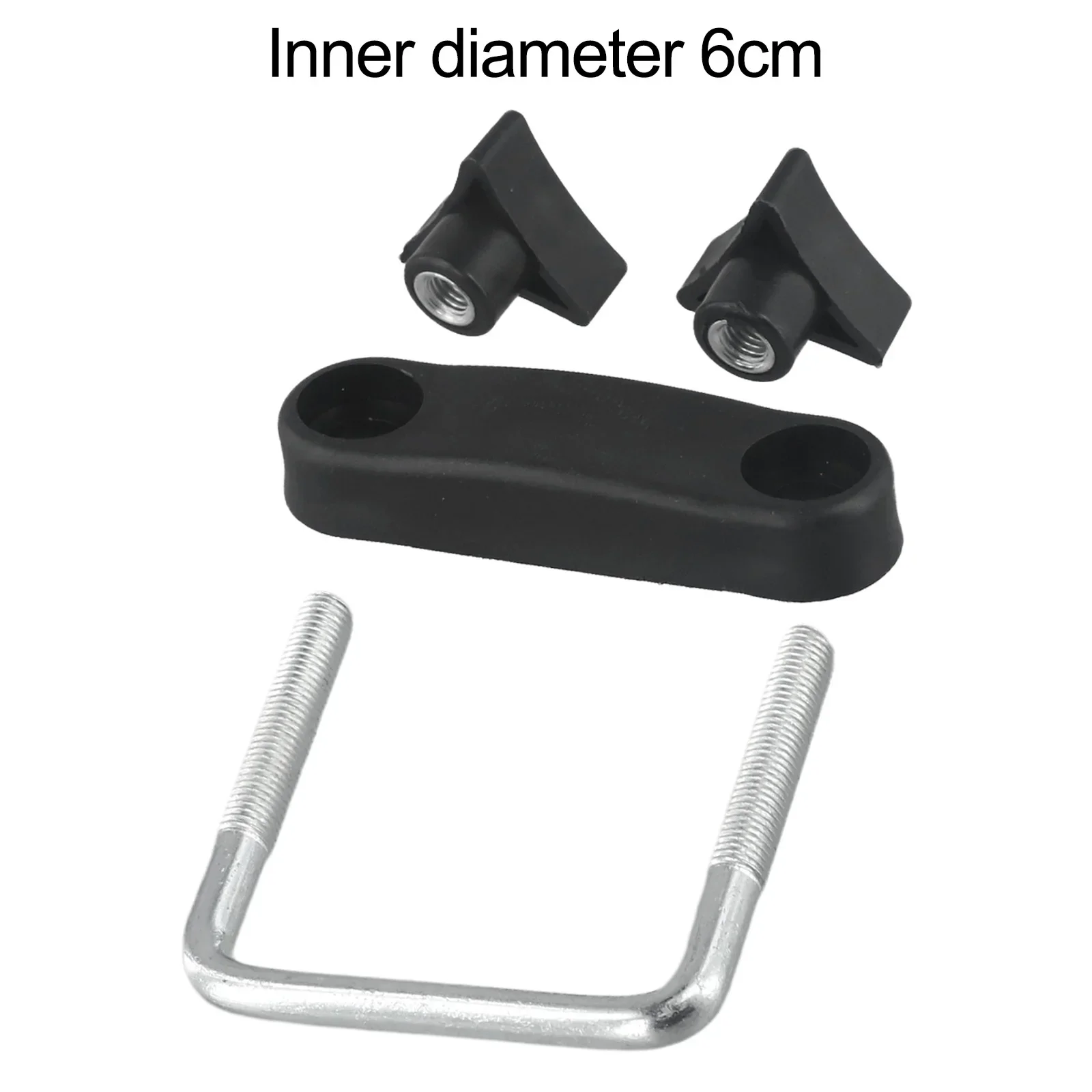 

U Bolt Roof Rack Clamps Car Luggage Rack Clamp For Inner Diameter 6cm/8cm Luggage Frame Retainer Clip For Most Cars