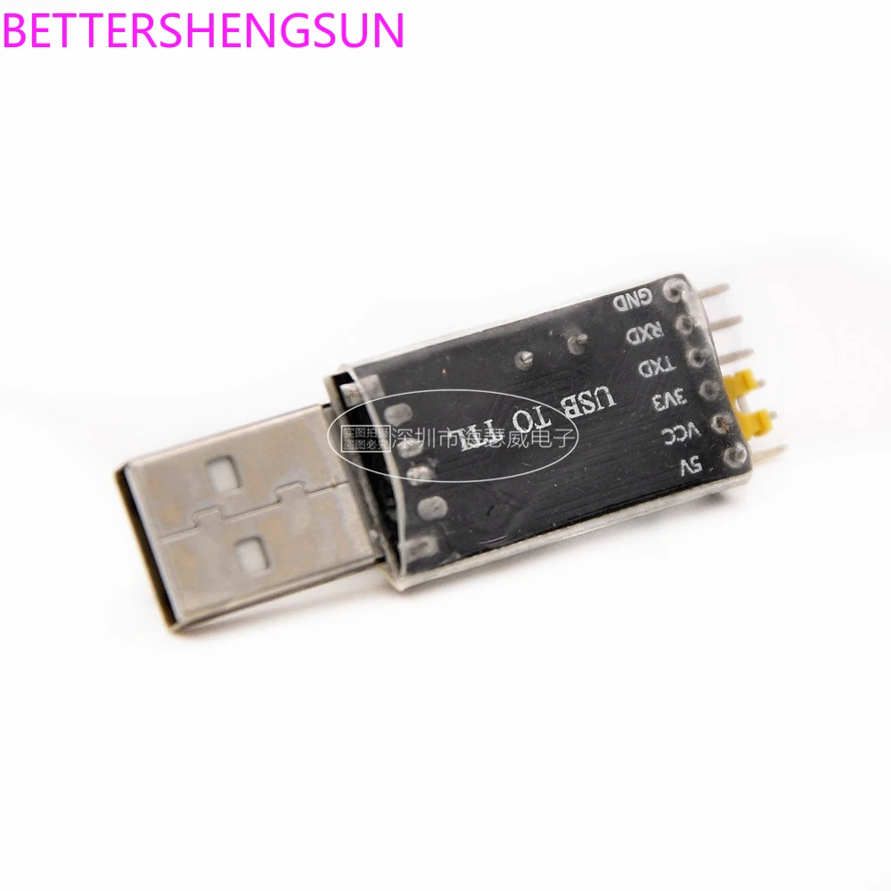 Ch340g Replaces Pl2303 USB to TTL to Serial Port 9 Upgrade Small Board Service Cable STC Download