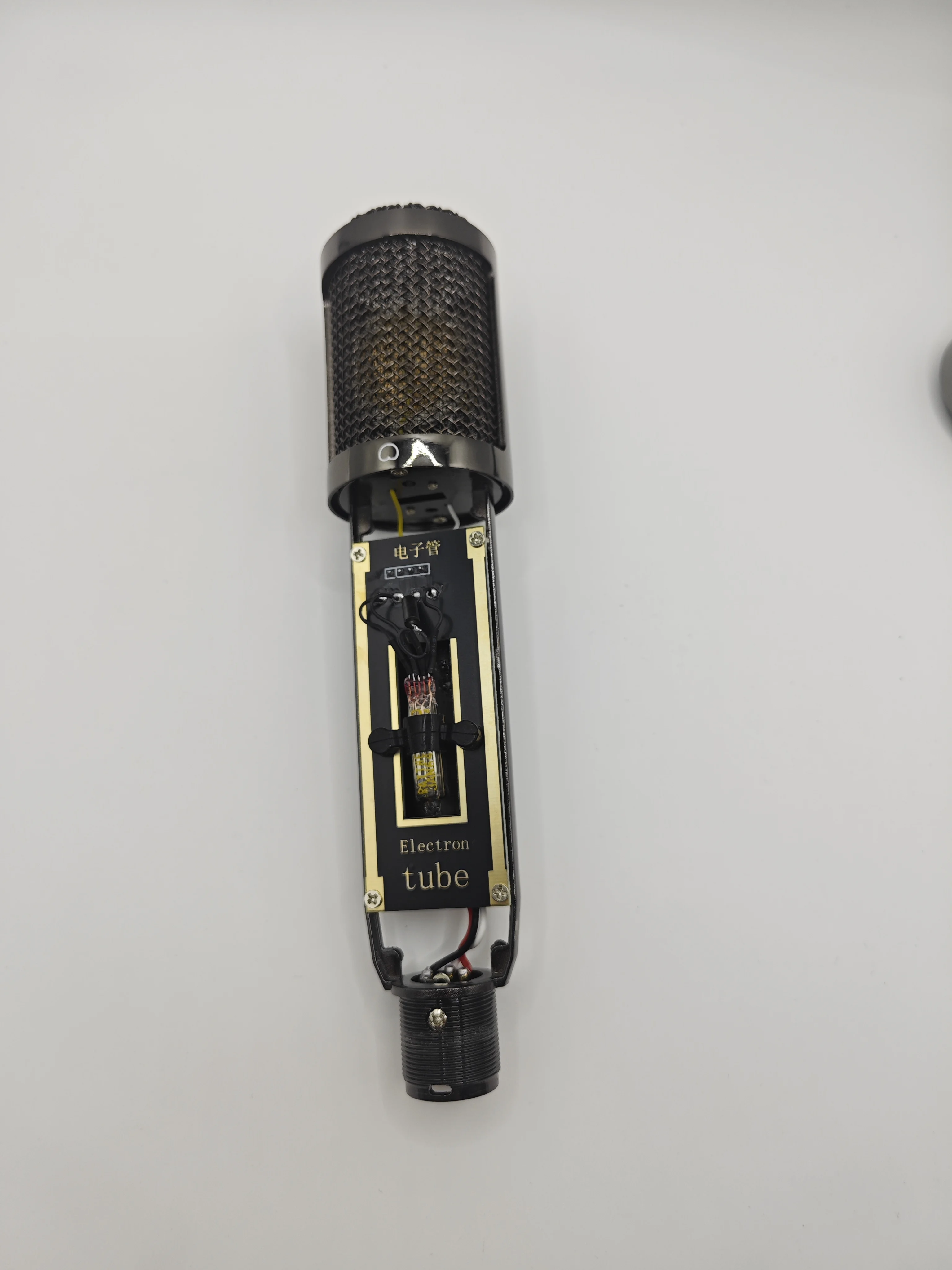Professional Grade TF51 Handmade Electronic Tube Large Diaphragm Condenser Microphone 34mm Double-Layer Copper Plate Structure