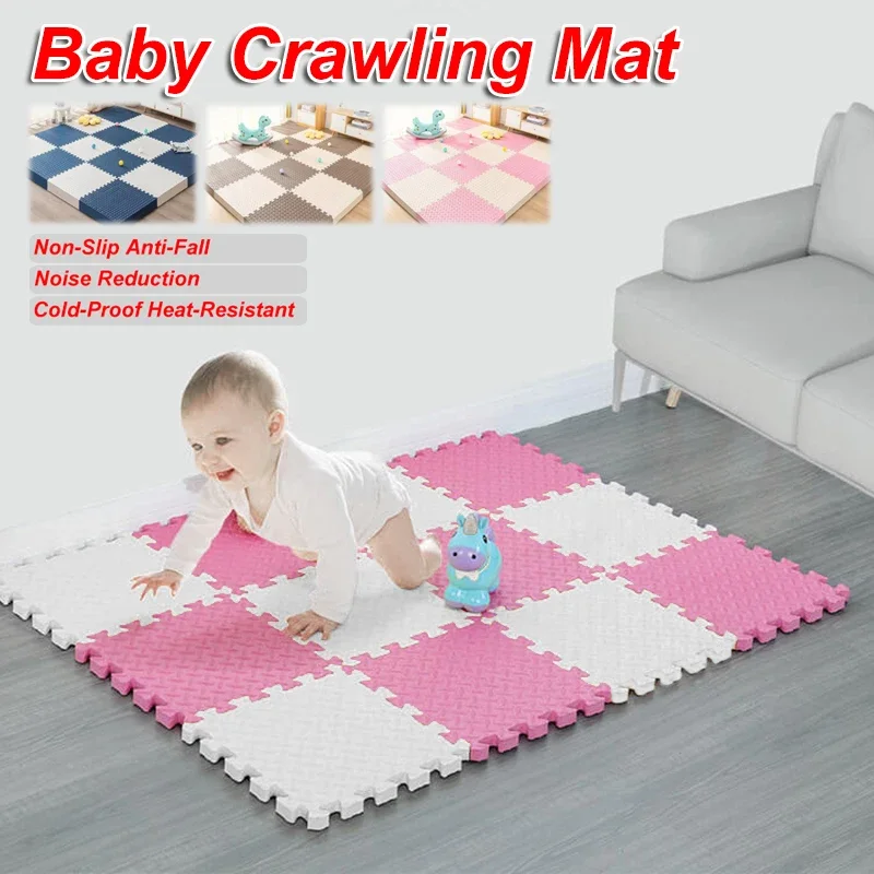 20PCS Baby Puzzle Floor Kids Carpet Bebe Mattress EVA Foam Baby Blanket Educational Toys Play Mat for Children 30x1cm