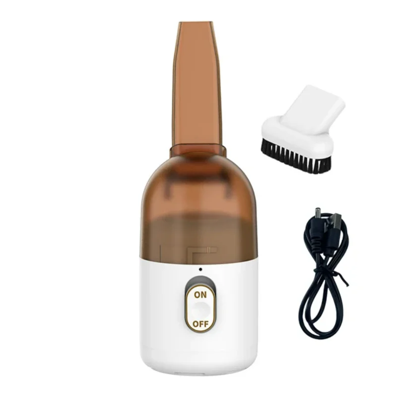 USB 충전식 미니 데스크탑 진공 청소기 부스러기 먼지 스위퍼, 작은 책상, 컴퓨터 키보드, 자동차 지우개 집진기