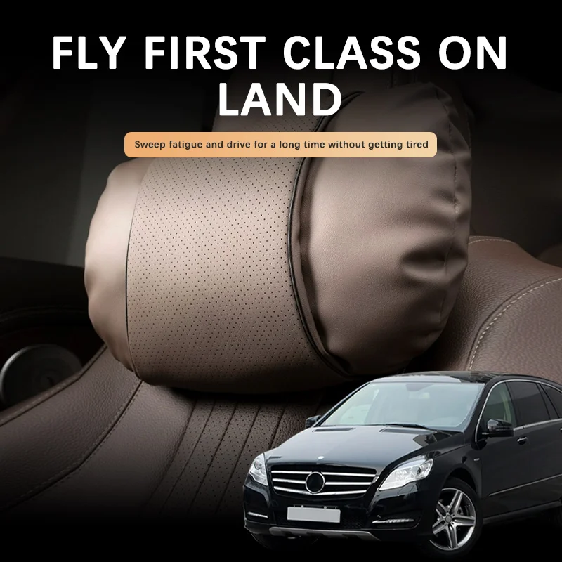

NEW Top Quality Car Headrest Comfortable Anti-fatigue Soft Car Neck Support Pillow For Mercedes Benz R171 R172 R230