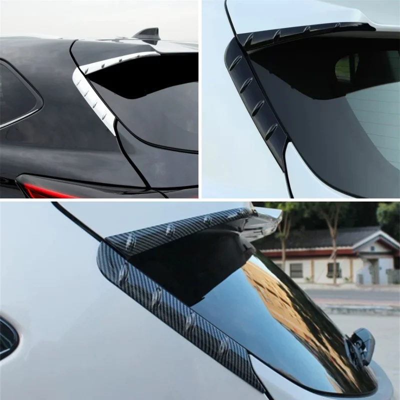 

For Toyota Crown Kluger Highlander XU70 2022-2025 Chromium Styling Rear Window Blinds Side Louvers Vent cover trim