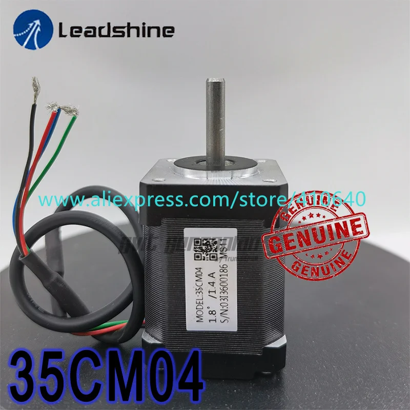 

Genuine Leadshine NEMA 14 Step Motor 35CM04 1.4 A Current 0.4 N.m Torque 47 mm Motor Body Length 1.8 Degree Stepper Motor