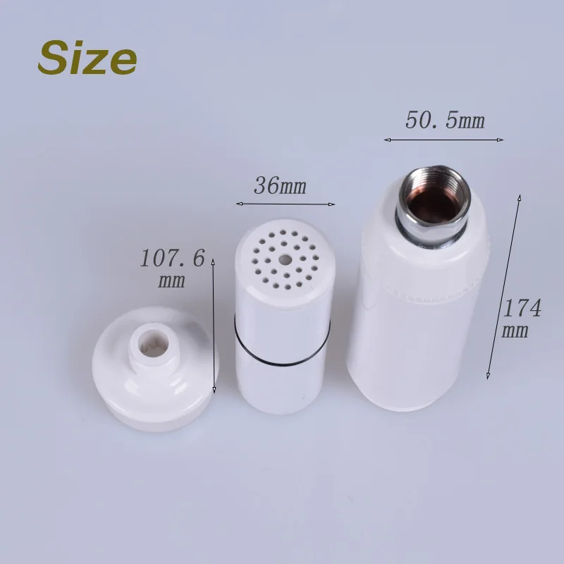 ตลับกรองสำหรับฝักบัว, ไส้กรองเครื่องกรองน้ำเครื่องกรองน้ำสำหรับฝักบัวตู้เย็นเครื่องกรองน้ำสำหรับอาบน้ำ