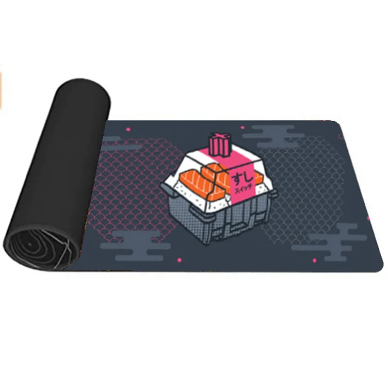 

Qy-Mouse Pad Office Computer Desk Protector Mat Keyboard Non-Slip Mat Extended Mouse Pad Desk Accessories B