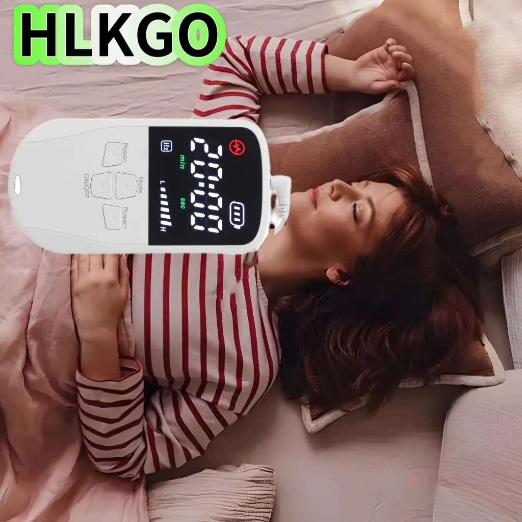 

Portable CES Therapy Machine for Deep Sleep, Fast Anxiety & Migraine Relief, Handheld Design