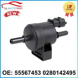배출 증기 캐니스터 퍼지 솔레노이드 밸브 55567453 0280142495 Chevrolet Cruze 2011-2016 Sonic 2012-2018 대체 214-2317