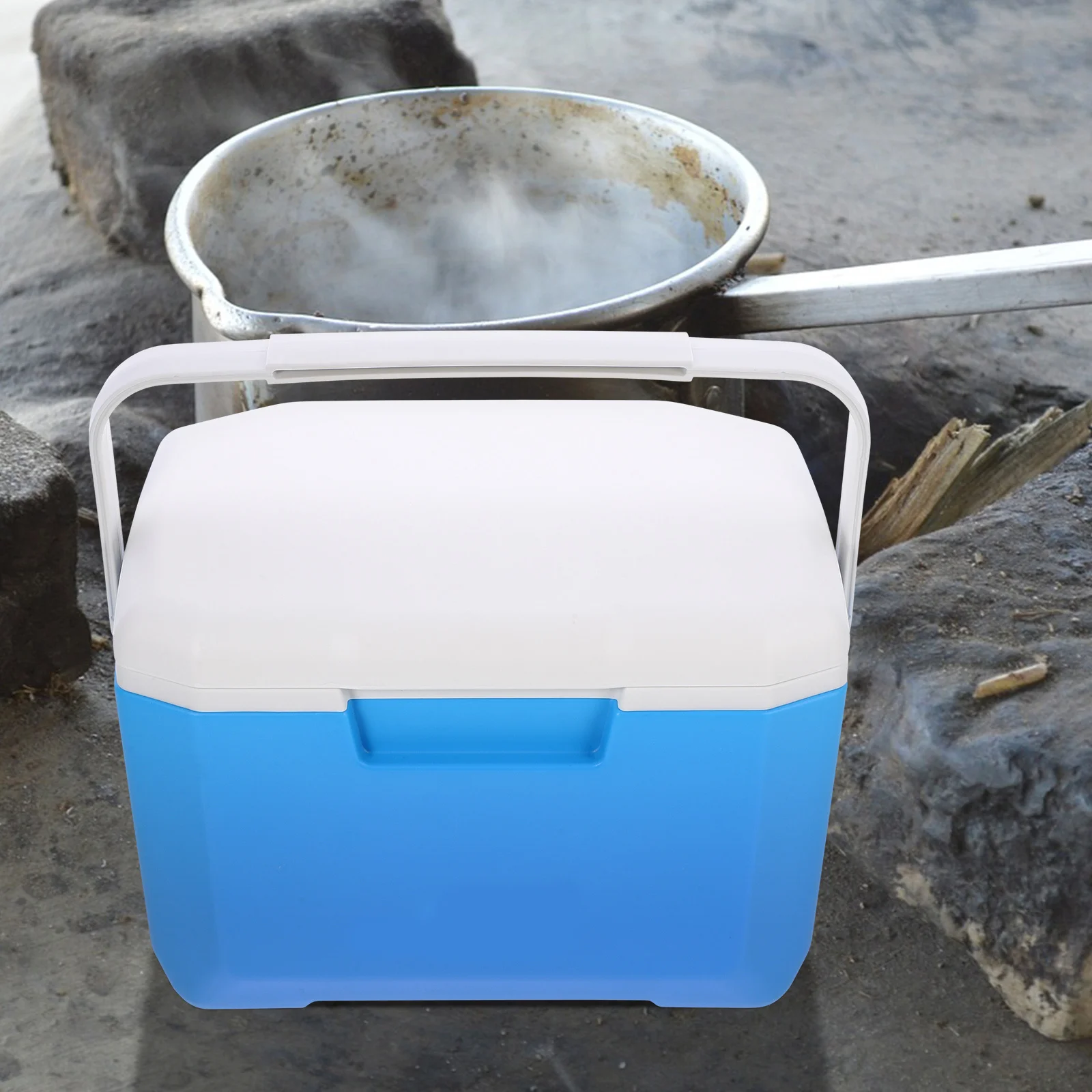 

Large Capacity Outdoor Insulated Box for Picnic Lunch Storage Portable Food Carrier Cool Warm Bento Case Reusable Convenient