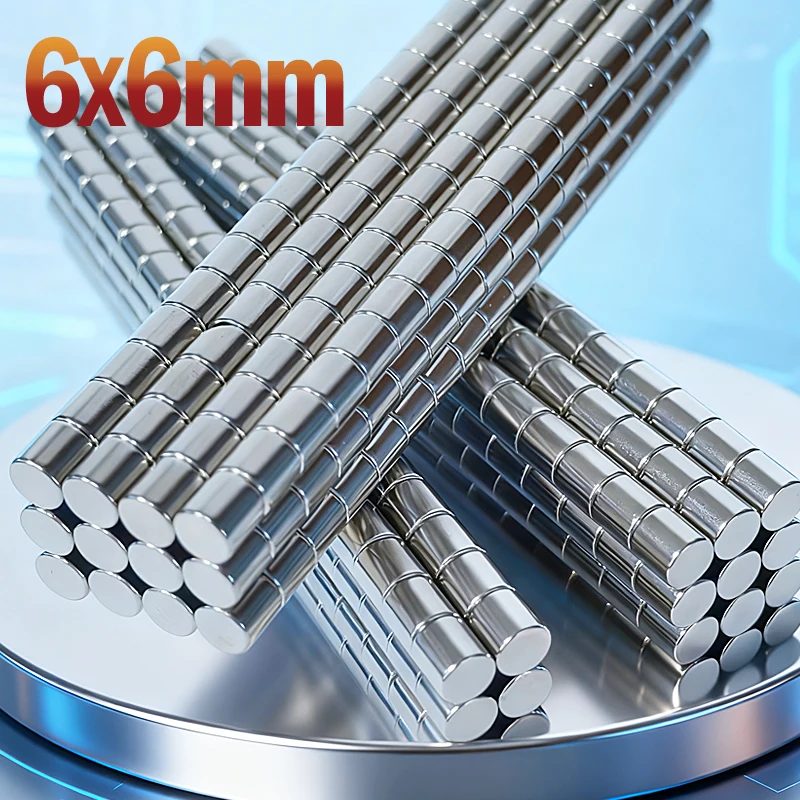 6x6mm Magnet 10-500 Stück rund 6*6mm Zubehör Küche Büro Handwerk Diy Garage Werkzeug Kühlschrank Kühlschrank 6x6 Magnet magnetisch