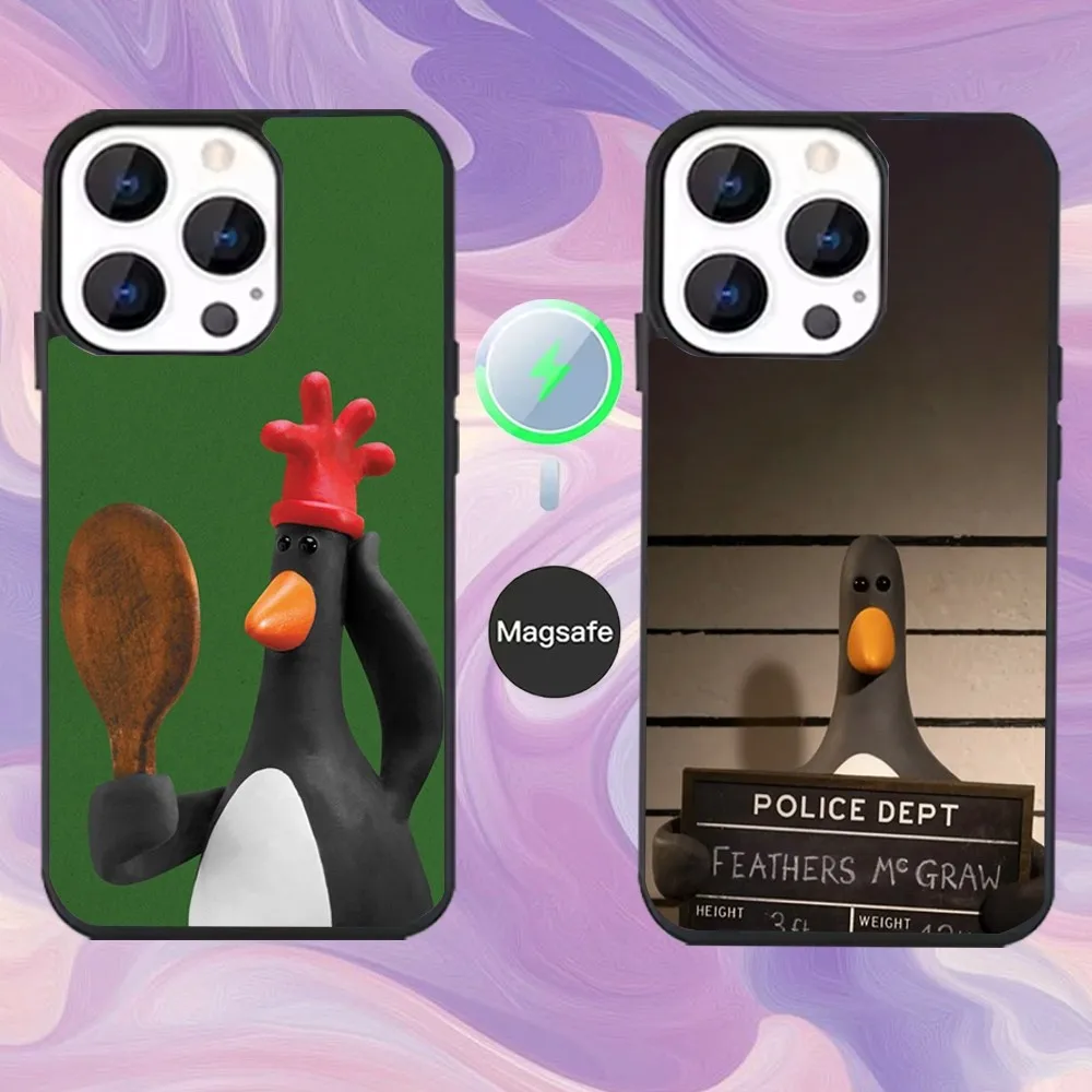 

F-Feathers M-McGraw Phone Case For iPhone 16,15,14,13,12,11,Pro,Max,Plus,Mini,Magsafe,Magnetic Wireless Charging Case