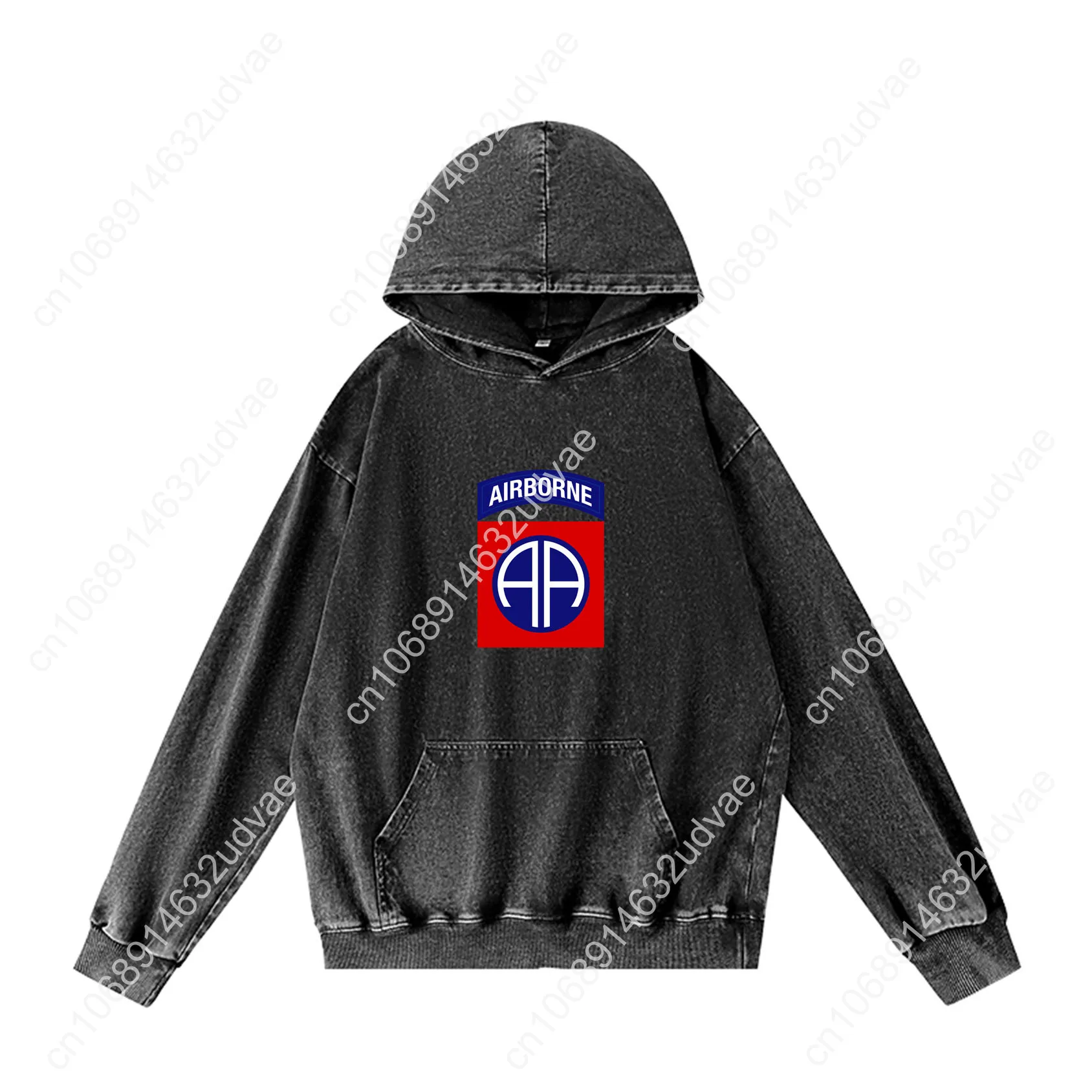82nd Airborne Division CSIB Felpe con cappuccio Felpa con cappuccio retrò Uomo Donna Adolescente Felpa pullover vintage con top personalizzati