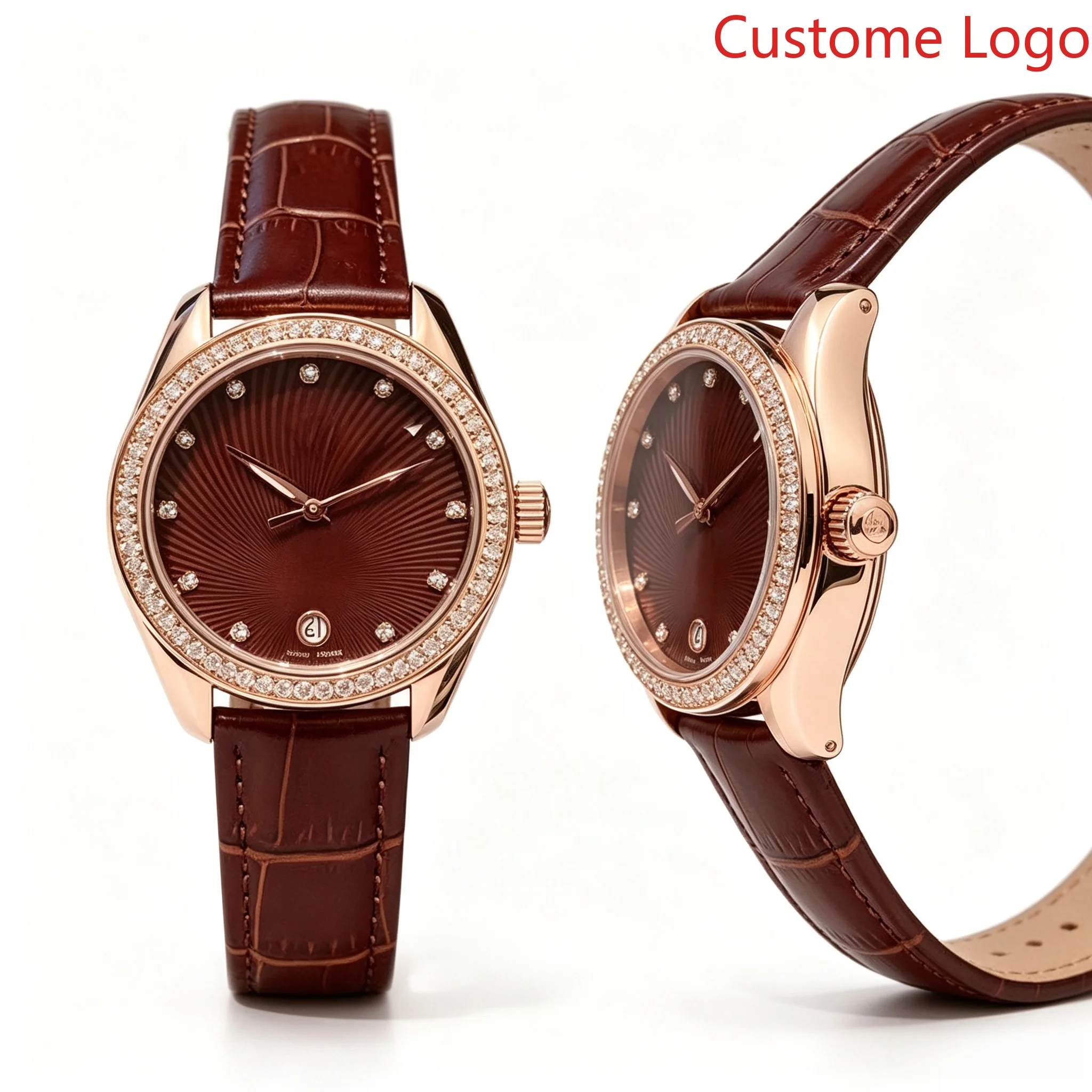 Vintage Watch Crystal - Orologio da Donna Vintage con Quadrante