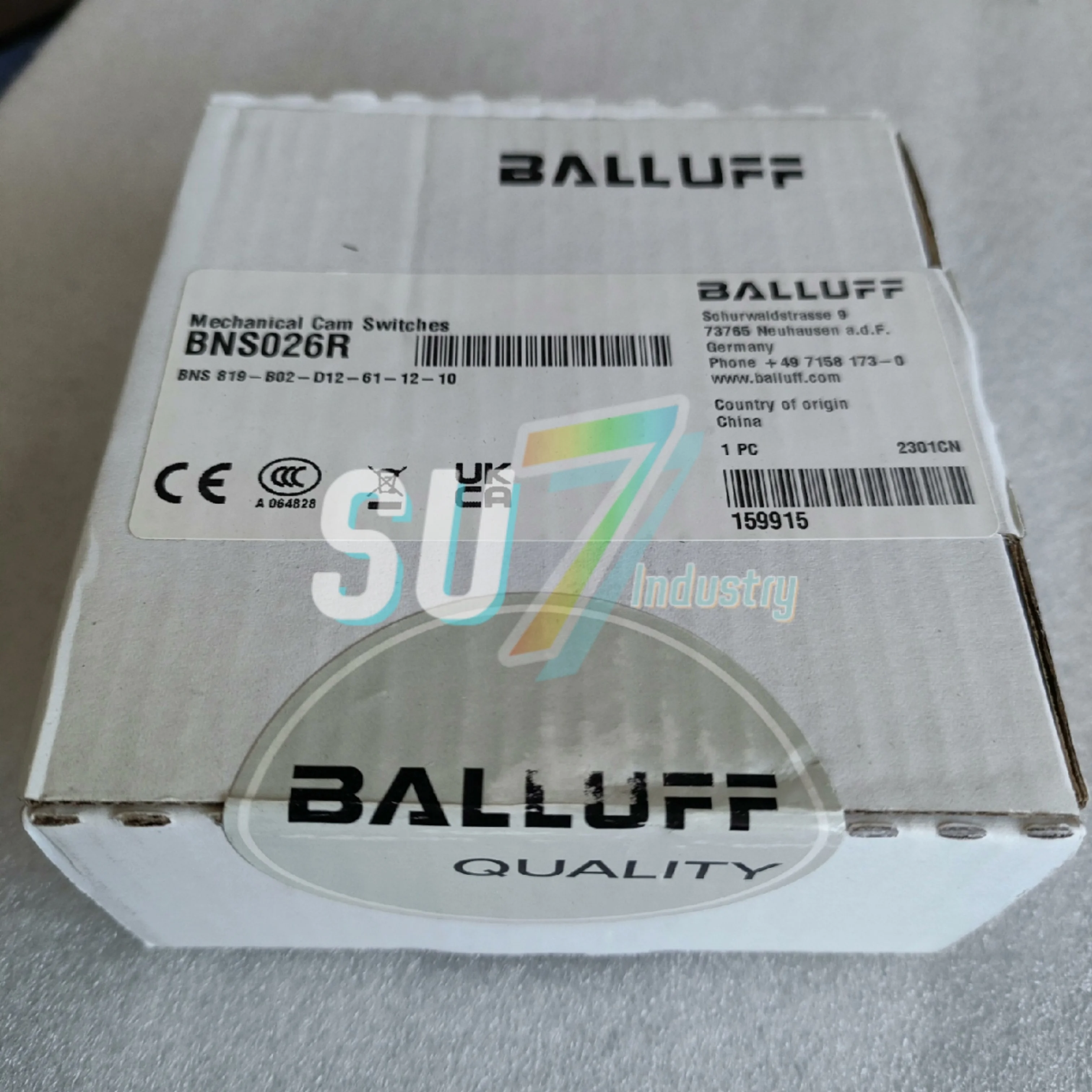 Interruptor de límite nuevo en almacén BNS 819-B02-D12-61-12-3B BNS026R BNS 819-B02-D12-61-12-10 BNS819-B02-R08-40-11