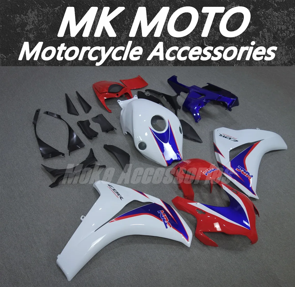 

Fairings Kit Fit For Cbr1000rr 2008 2009 2010 2011 Bodywork Set 08 09 10 11 High Quality Injection New White Blue Red
