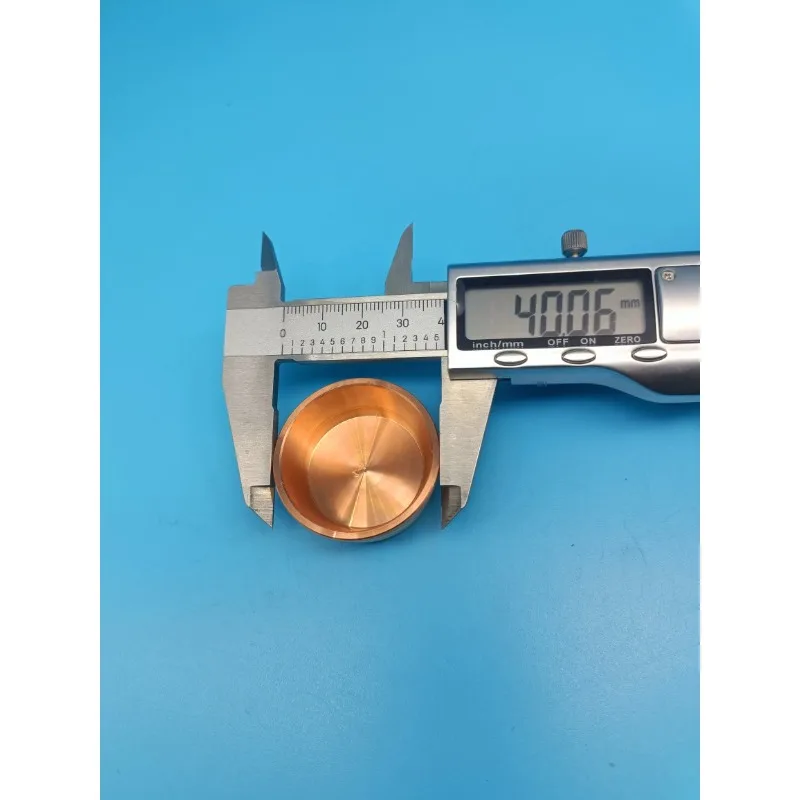 Oxygen Free Copper Crucible B14-0112-1 40x17mm Wall 2mm Liner Crucible Spare Part For Vacuum Coating Machine