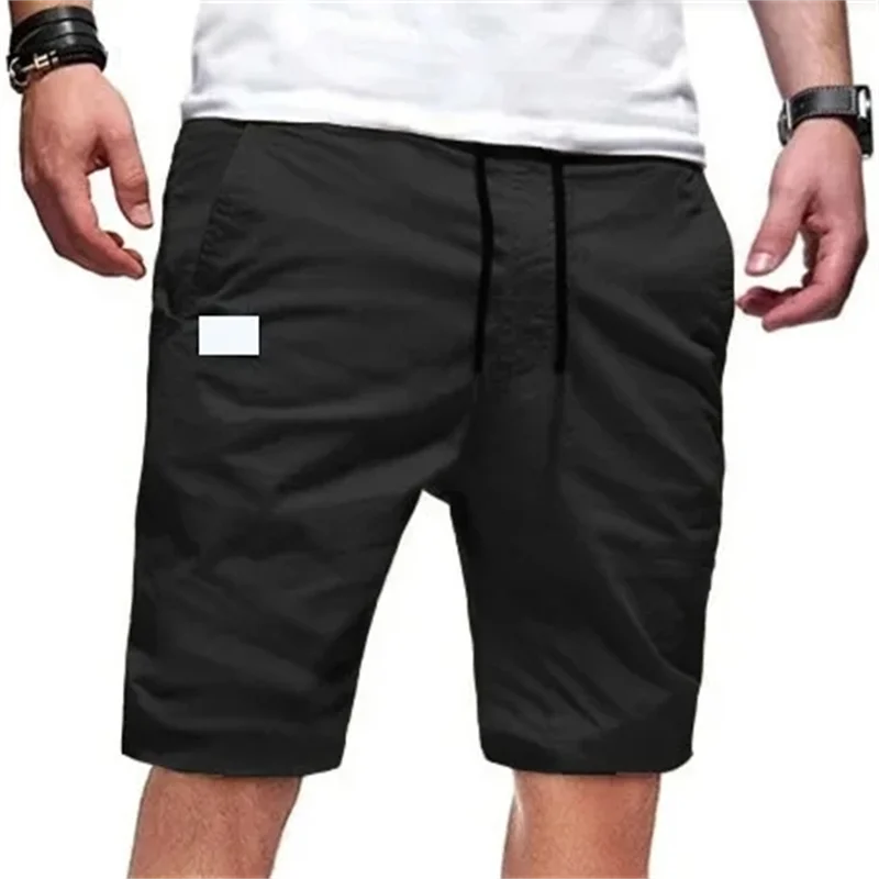 New Men's Fashion Hip Hop Shorts Summer Cotton Casual Capris Running Sports Shorts Street Pants High Quality Straight Leg Pants